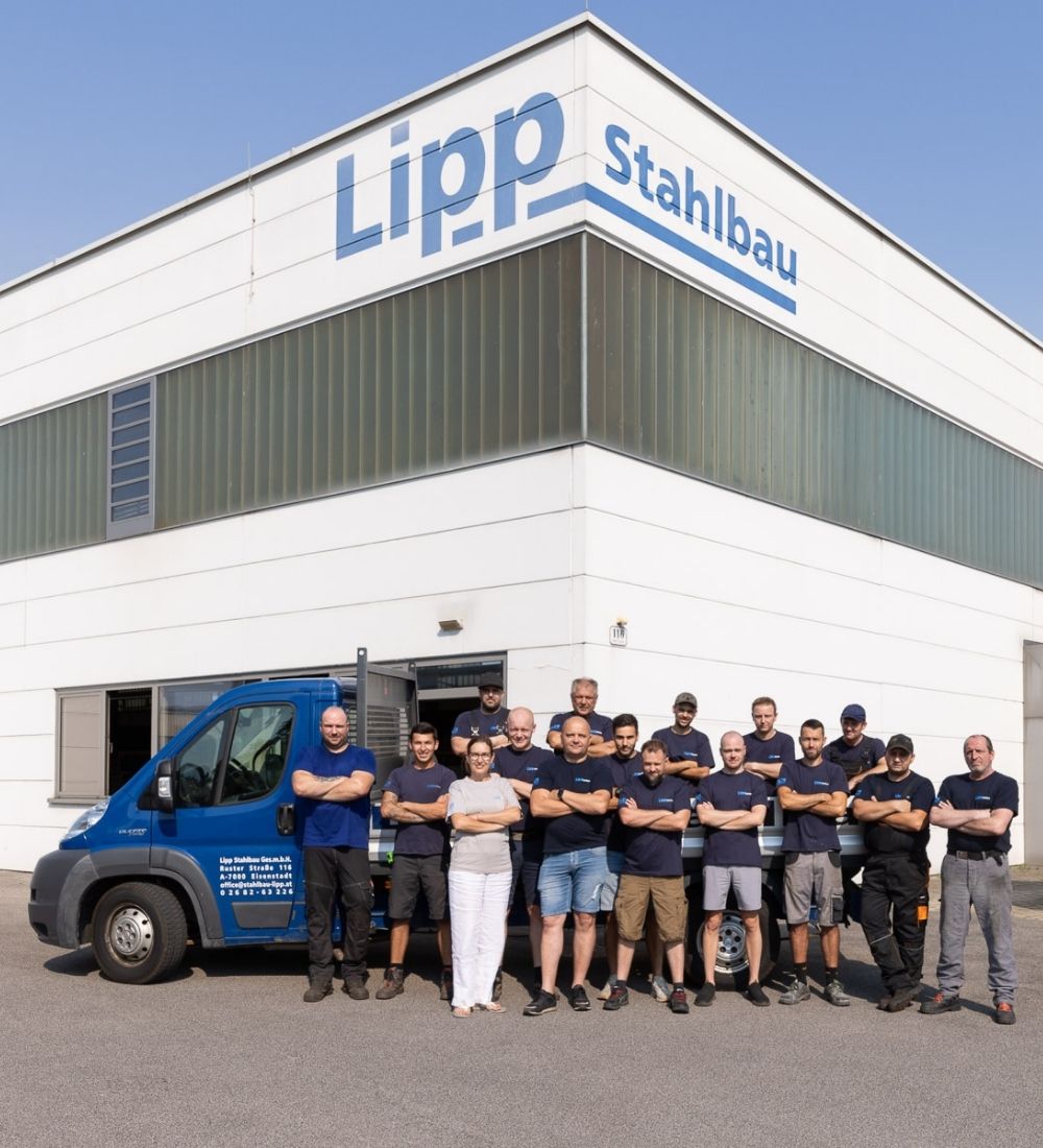 lipp stahlbau gesamtes team