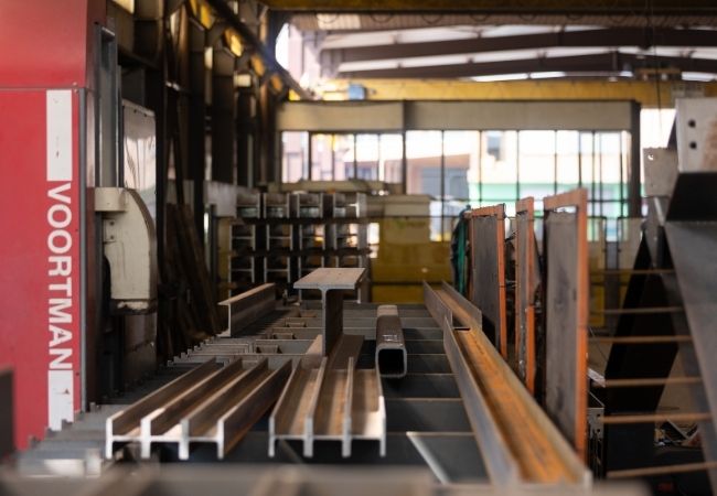 lipp stahlbau werkstatt voortmann cnc traegerbohrmaschine