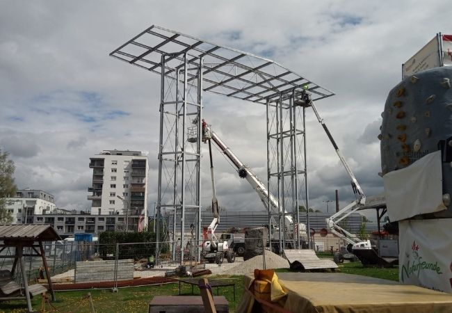 Leistungen 20 referenzen hallenkonstruktion 6 lipp stahlbau