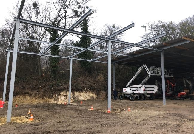 Leistungen 21 referenzen lipp stahlbau flugdaecher 1