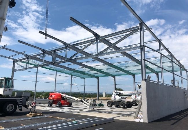 Leistungen 15 referenzen lipp stahlbau hallenkonstruktion 1